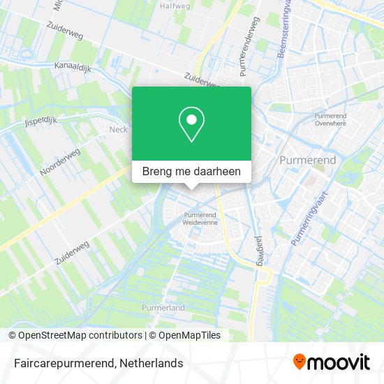 Faircarepurmerend kaart