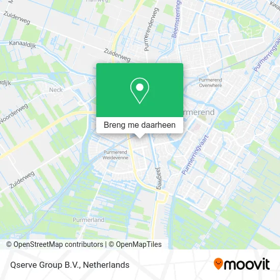 Qserve Group B.V. kaart