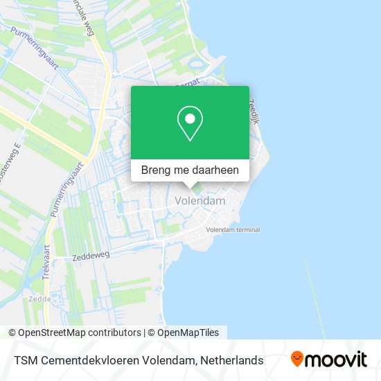TSM Cementdekvloeren Volendam kaart