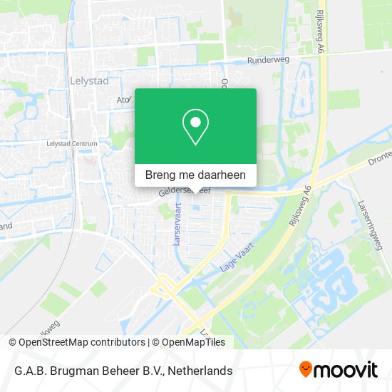 G.A.B. Brugman Beheer B.V. kaart