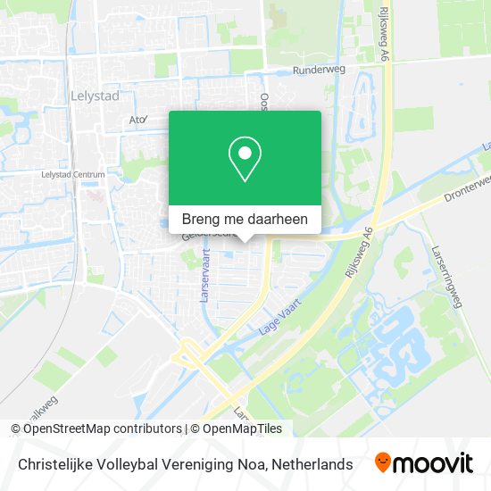 Christelijke Volleybal Vereniging Noa kaart