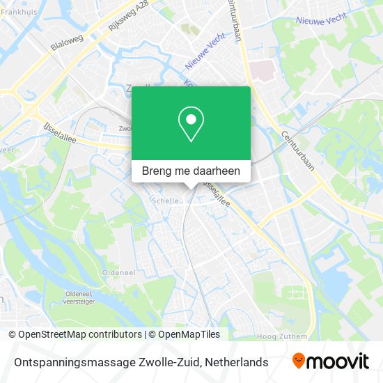 Ontspanningsmassage Zwolle-Zuid kaart