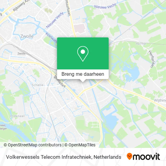 Volkerwessels Telecom Infratechniek kaart