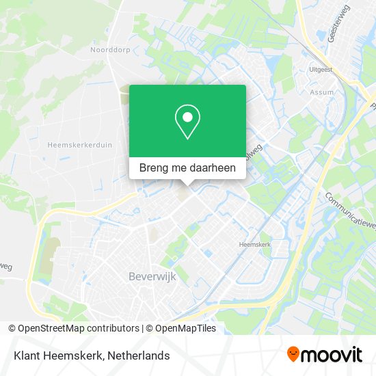 Klant Heemskerk kaart