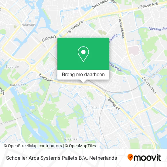 Schoeller Arca Systems Pallets B.V. kaart