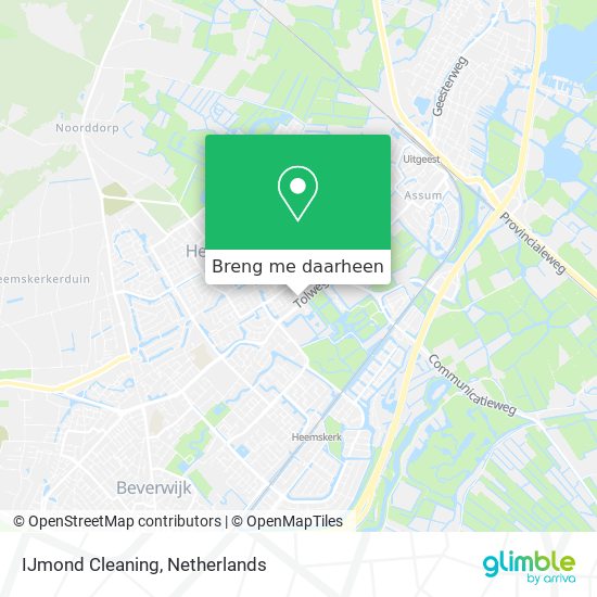 IJmond Cleaning kaart