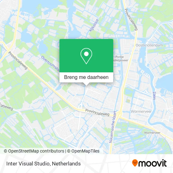 Inter Visual Studio kaart