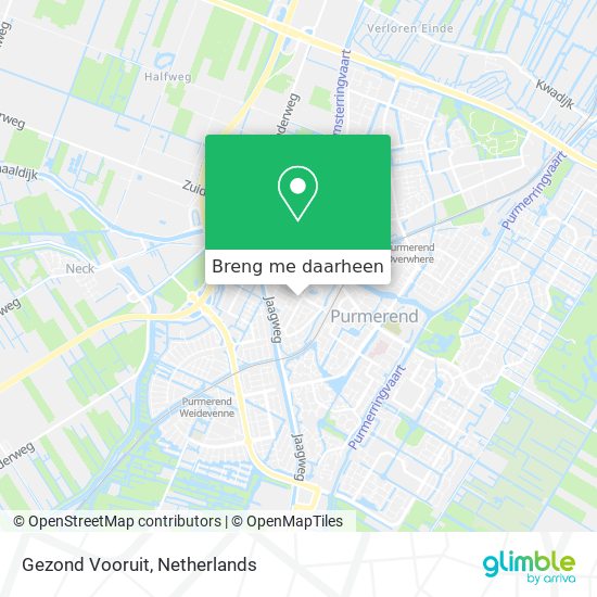 Gezond Vooruit kaart