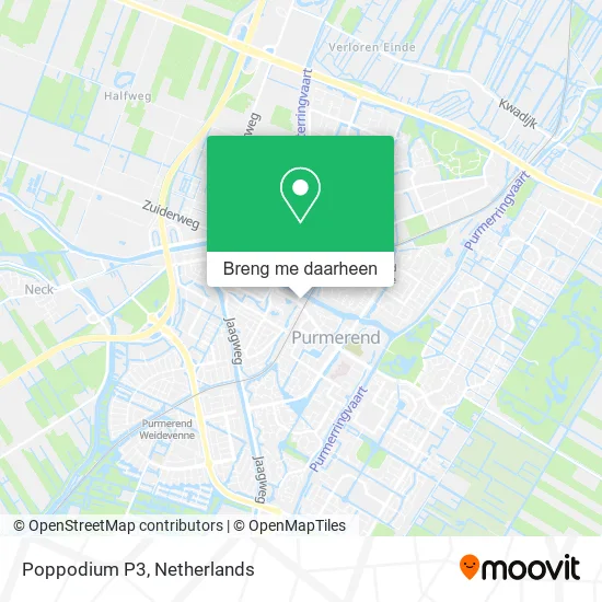 Poppodium P3 kaart
