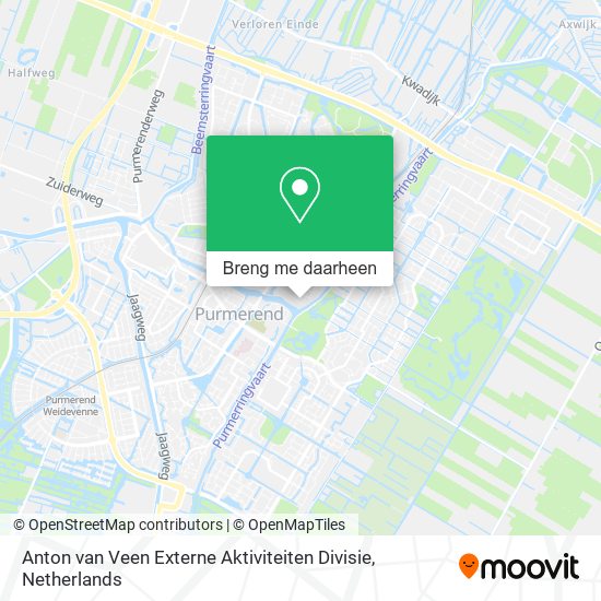 Anton van Veen Externe Aktiviteiten Divisie kaart
