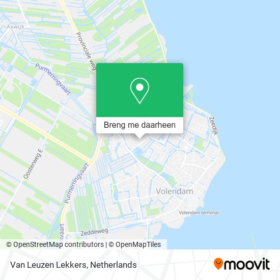 Van Leuzen Lekkers kaart