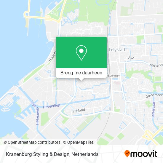 Kranenburg Styling & Design kaart