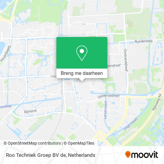 Roo Techniek Groep BV de kaart