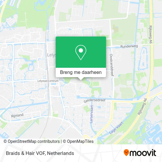 Braids & Hair VOF kaart