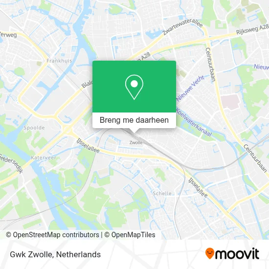 Gwk Zwolle kaart