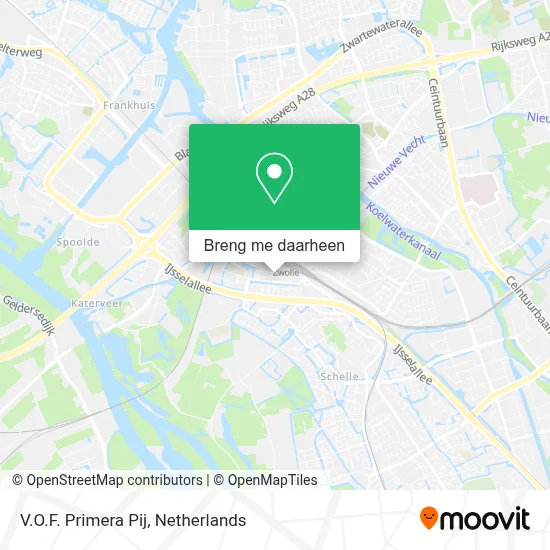 V.O.F. Primera Pij kaart