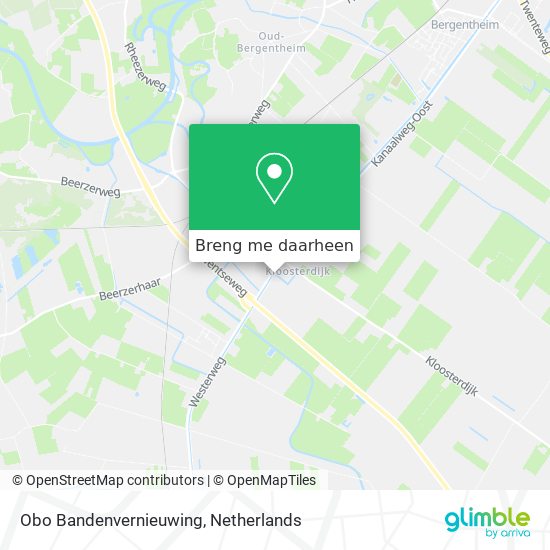 Obo Bandenvernieuwing kaart