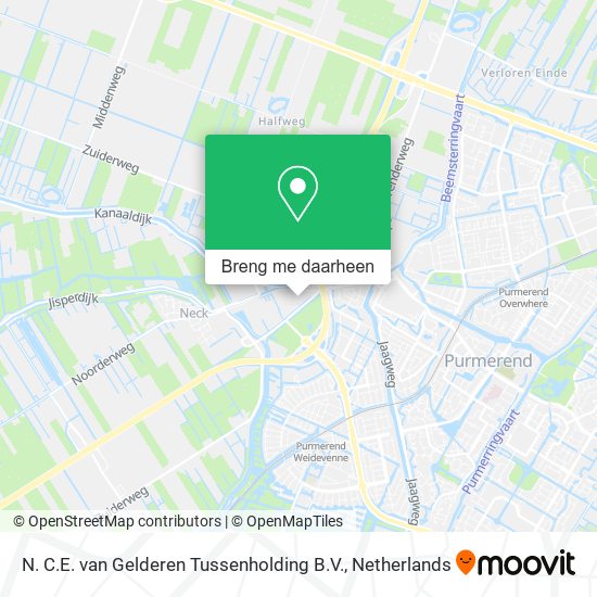N. C.E. van Gelderen Tussenholding B.V. kaart