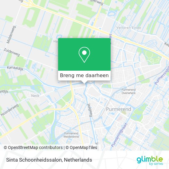 Sinta Schoonheidssalon kaart