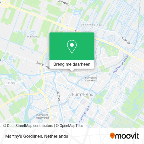 Marthy's Gordijnen kaart
