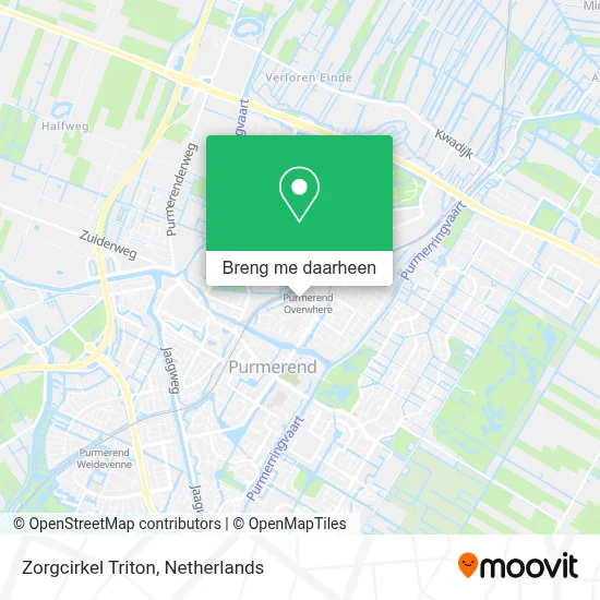 Zorgcirkel Triton kaart