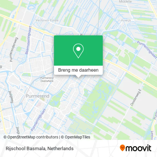 Rijschool Basmala kaart