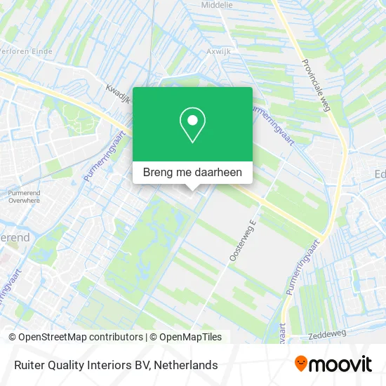 Ruiter Quality Interiors BV kaart