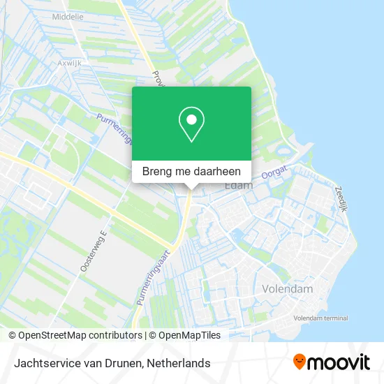 Jachtservice van Drunen kaart