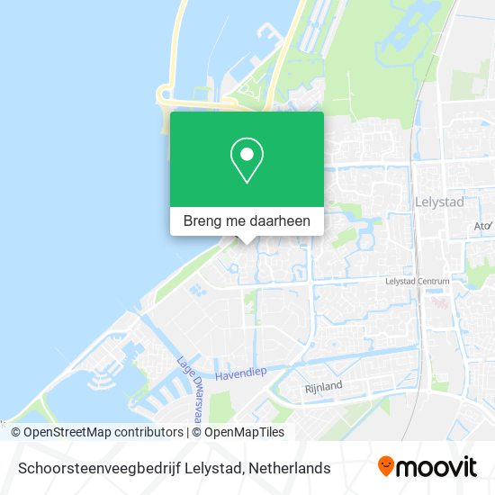 Schoorsteenveegbedrijf Lelystad kaart