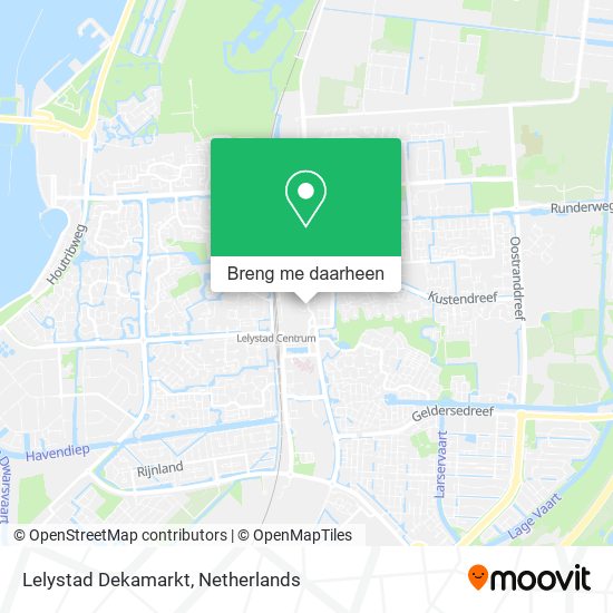 Lelystad Dekamarkt kaart