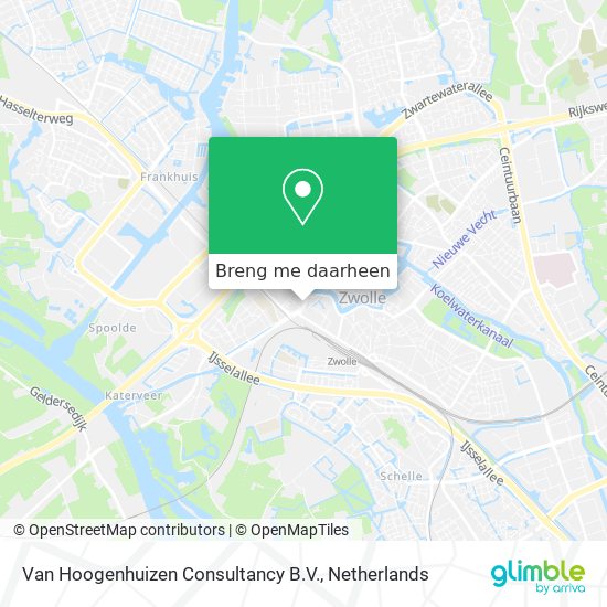 Van Hoogenhuizen Consultancy B.V. kaart