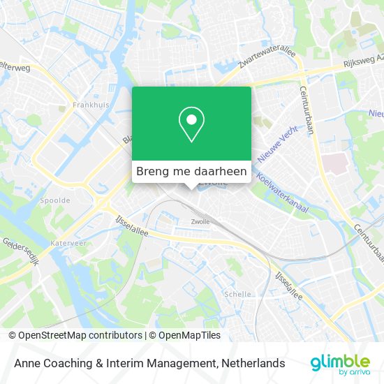 Anne Coaching & Interim Management kaart