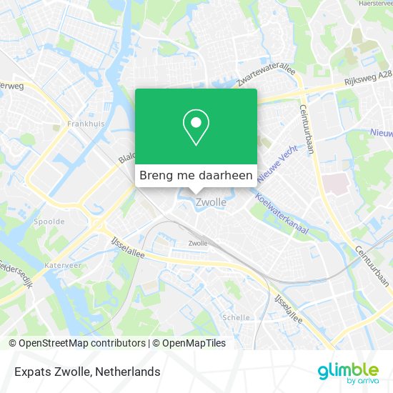 Expats Zwolle kaart