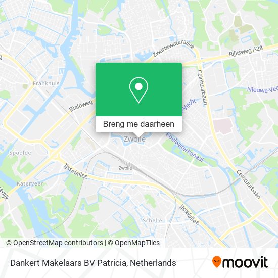 Dankert Makelaars BV Patricia kaart