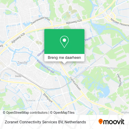Zoranet Connectivity Services BV kaart