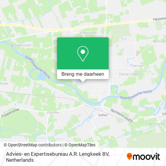 Advies- en Expertisebureau A.R. Lengkeek BV kaart