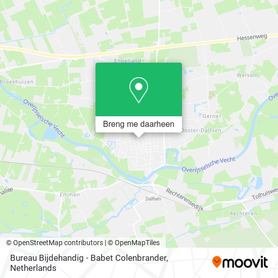 Bureau Bijdehandig - Babet Colenbrander kaart