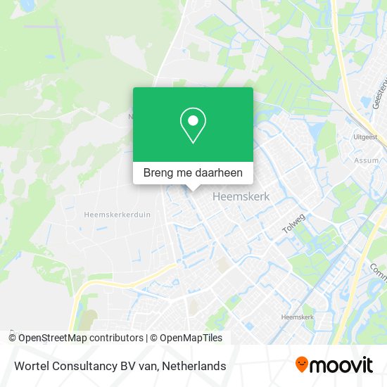 Wortel Consultancy BV van kaart