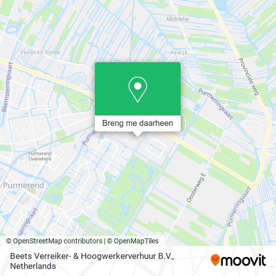 Beets Verreiker- & Hoogwerkerverhuur B.V. kaart