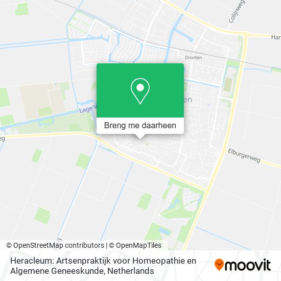Heracleum: Artsenpraktijk voor Homeopathie en Algemene Geneeskunde kaart
