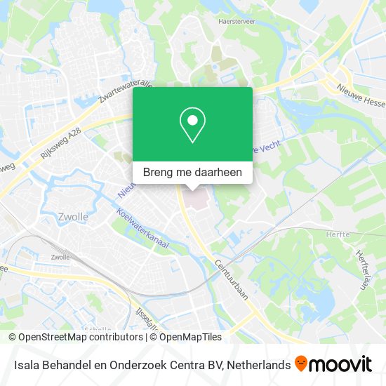 Isala Behandel en Onderzoek Centra BV kaart