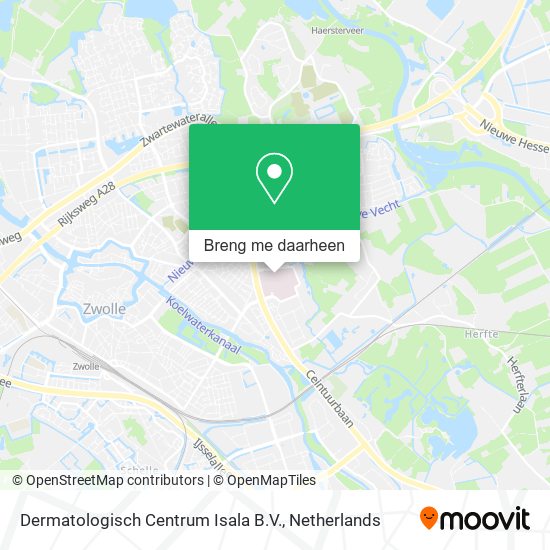 Dermatologisch Centrum Isala B.V. kaart