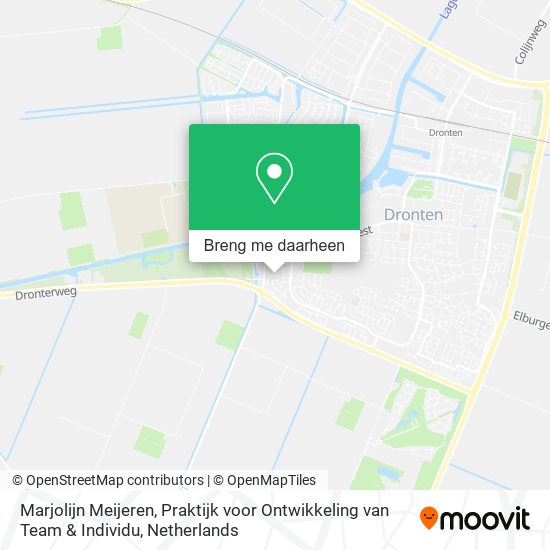 Marjolijn Meijeren, Praktijk voor Ontwikkeling van Team & Individu kaart