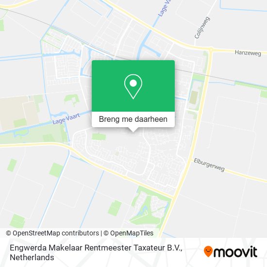 Engwerda Makelaar Rentmeester Taxateur B.V. kaart