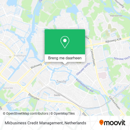 Mkbusiness Credit Management kaart