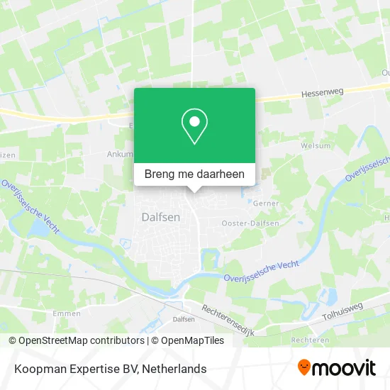 Koopman Expertise BV kaart