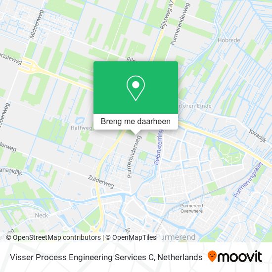 Visser Process Engineering Services C kaart