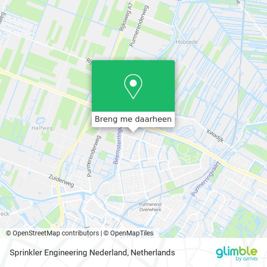 Sprinkler Engineering Nederland kaart