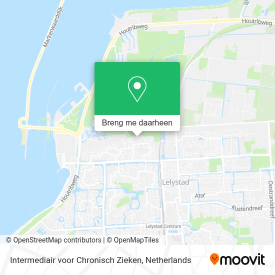 Intermediair voor Chronisch Zieken kaart