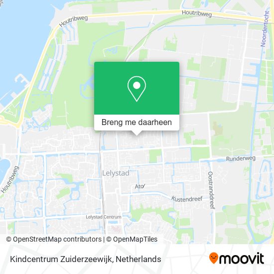 Kindcentrum Zuiderzeewijk kaart